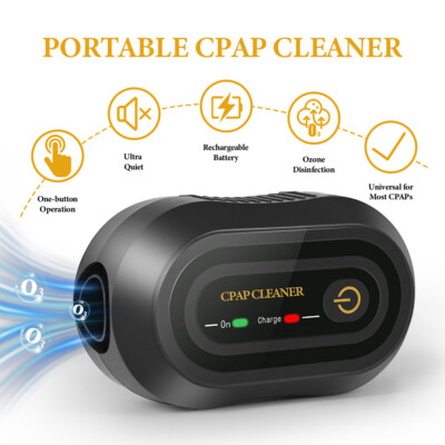 Ozone Sterilizer Disinfector Sanitizer CPAP BPAP Cleaner for Sleep Apnea Snoring