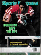 Sports Illustrated April 26 1982 Renaldo Nehemiah Hurdling Into The NFL 49ers