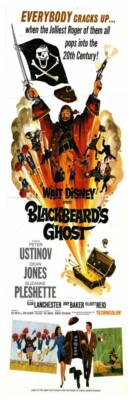 BLACKBEARD'S GHOST - SKINNY POSTER - 6''X18'' BUY ANY 2 GET 1 FREE