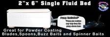 2" x 6"  Fluid Bed...Powder Painting Jigheads...Tackle Crafting