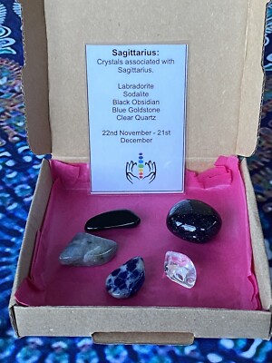 Schütze Sternzeichen Kristalle Box Set