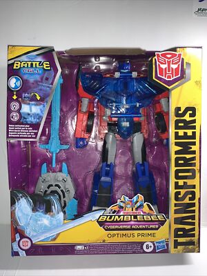 Transformers Bumblebee Cyberverse Adventures Optimus Prime Figure W Battle Call