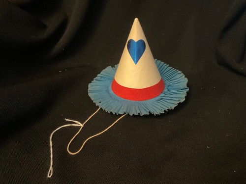 Vintage Valentine’s Day Party Hats c. 1920s made in France