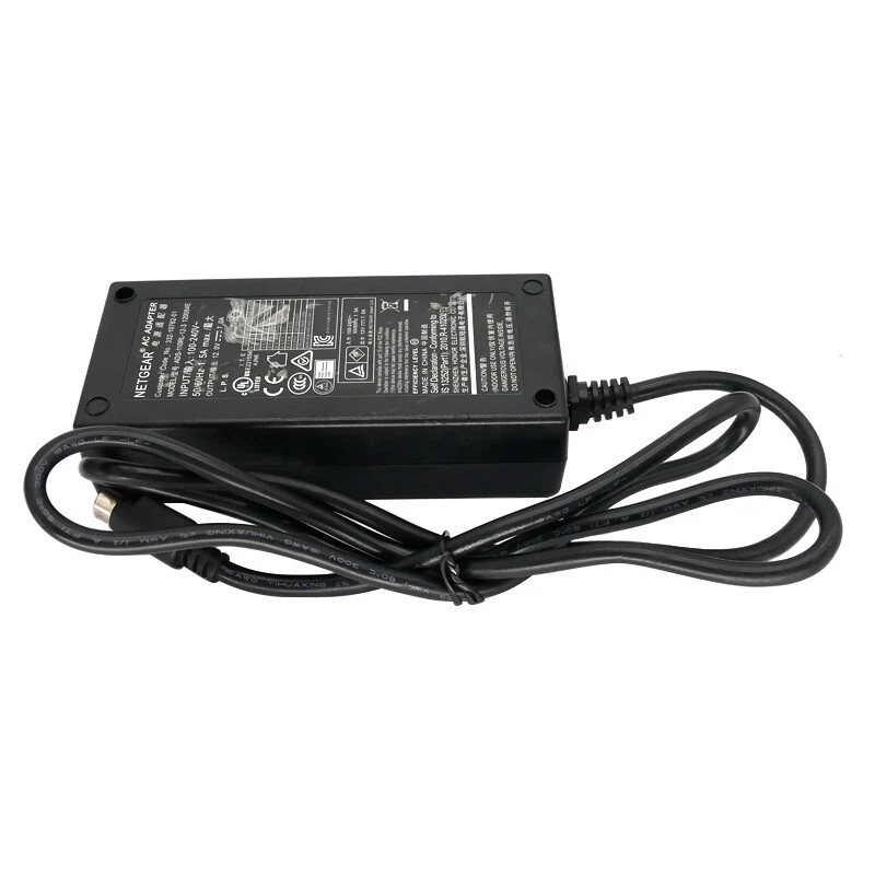 12V 7A Netgear ADS-110RL-12-3 120084E AC Adapter 332-10781-01 Charger 4PIN - Image 3 of 4