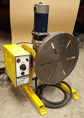 TECARC TT1000P WELDING TURNTABLE / MANIPULATOR / ROTATOR - 100KG max. load.