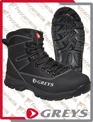 Stiefel Von Wader Greys Tital size.46 Wading Shoes Gummi