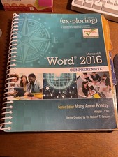 Exploring for Office 2016 Ser.: Exploring Microsoft Word 2016 Comprehensive...