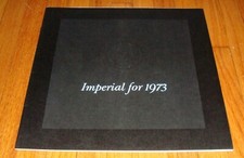 Original 1973 Chrysler Imperial Deluxe Sales Brochure Catalog Lebaron Original 1973 Chrysler Imperial Deluxe Sales Brochure Catalog Lebaron