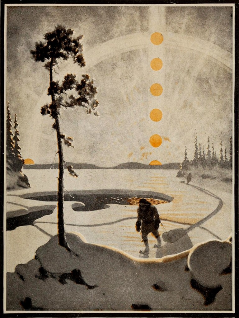 Hansa シマウマ Portraits of Nature art 26009 Postmen of the Wilderness Art Print – Arthur Heming 1923