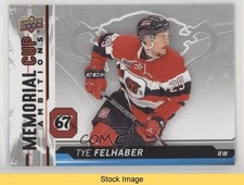 2018-19 Upper Deck CHL Memorial Cup Ambitions Tye Felhaber #CA-2 READ z6b