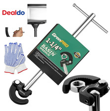 11" Basin Wrench, Sink Wrench Faucet Tool for Tight Spaces, Adjustable Tap Nut P