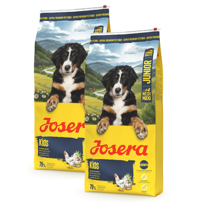 JOSERA Kids (2x 12,5kg) | Aufzuchtfutter für mittlere und große Rassen
