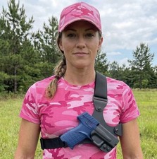 Kydex Chest Holster Rig Light Weight Woman Or Men Fit