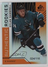 2018 SP Game Used Authentic Rookies Orange Rainbow /116 Dylan Gambrell #118 g2u