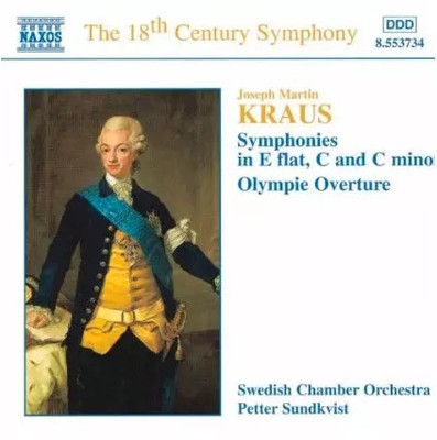 Symphonies In E Flat, C And C Minor   Olympie Overture, Svenska Kammarorkestern,
