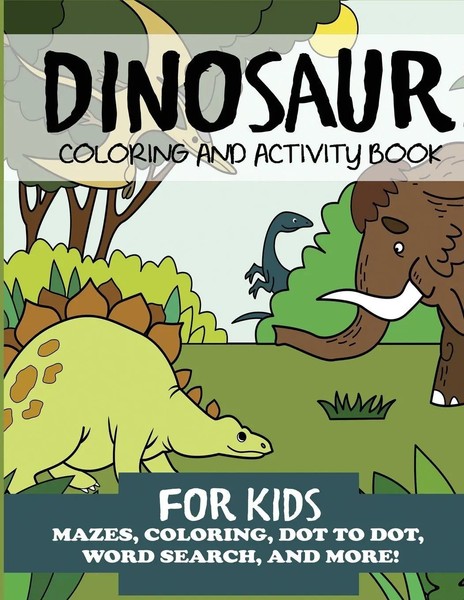 Dinosaur Coloring And Activity Book For Kids | Dylanna Press | Taschenbuch-image