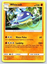 Whiscash 71/145 Rare Guardians Rising Pokemon