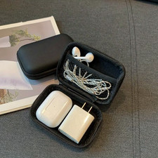 Stylish Eva Headphone Data Cable Storage Hard Drive Bag Simple Portable Charger