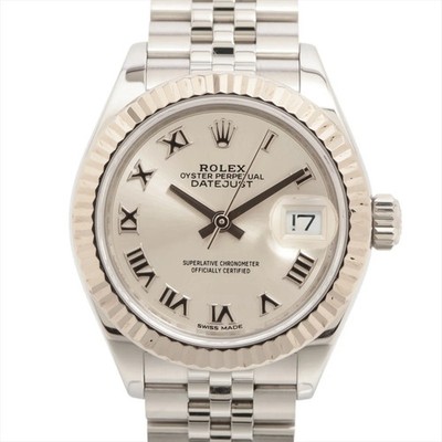 Rolex Lady Datejust 279174 SS×WG SS AT Silver-Face 2 Extra Links