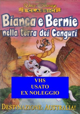 WEISS UND BERNIE IM LAND DER KÄNGURUS - VHS EX NOLEGG