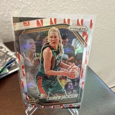 Panini Prizm WNBA 2025 Lauren Jackson #91 Seattle Storm WNBA Logo Prizm