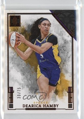 2025 Panini Impeccable WNBA /75 Dearica Hamby #19 0ix9