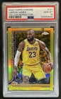 2025-26 Topps Chrome LeBron James Yellow Refractor #/275 Lakers PSA 10 GEM MINT