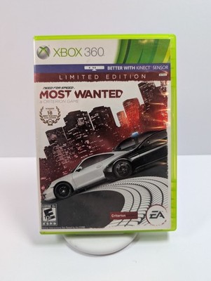 Need for Speed: Most Wanted Limited Edition (Microsoft Xbox 360) - Nice Disc