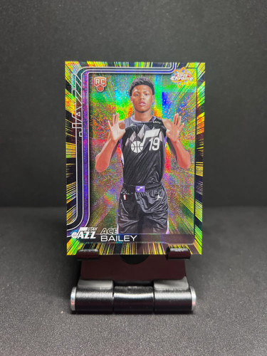2025 Topps Chrome Update Ace Bailey Base (RAW)