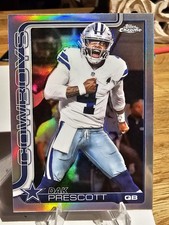 2025-26 Topps Chrome Dak Prescott Refractor Dallas Cowboys