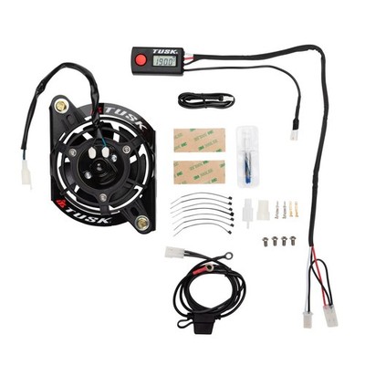 TUSK Digital Radiator Fan Kit For KTM 350 SX-F 2023-2026