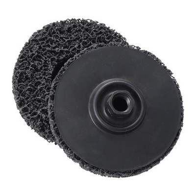 2 Pack 4.5'' Spun-Fiber Discs Paint Eater Discs for Rotating Palm Sander
