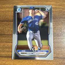 Bowman 2026 Chrome 1st Bowman David Shields Kansas City Royals #BCP-11
