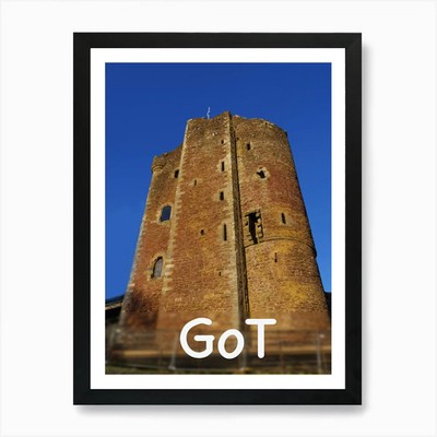 Doune Got 848 Art Print Framed Wall Art Poster Canvas Print Picture