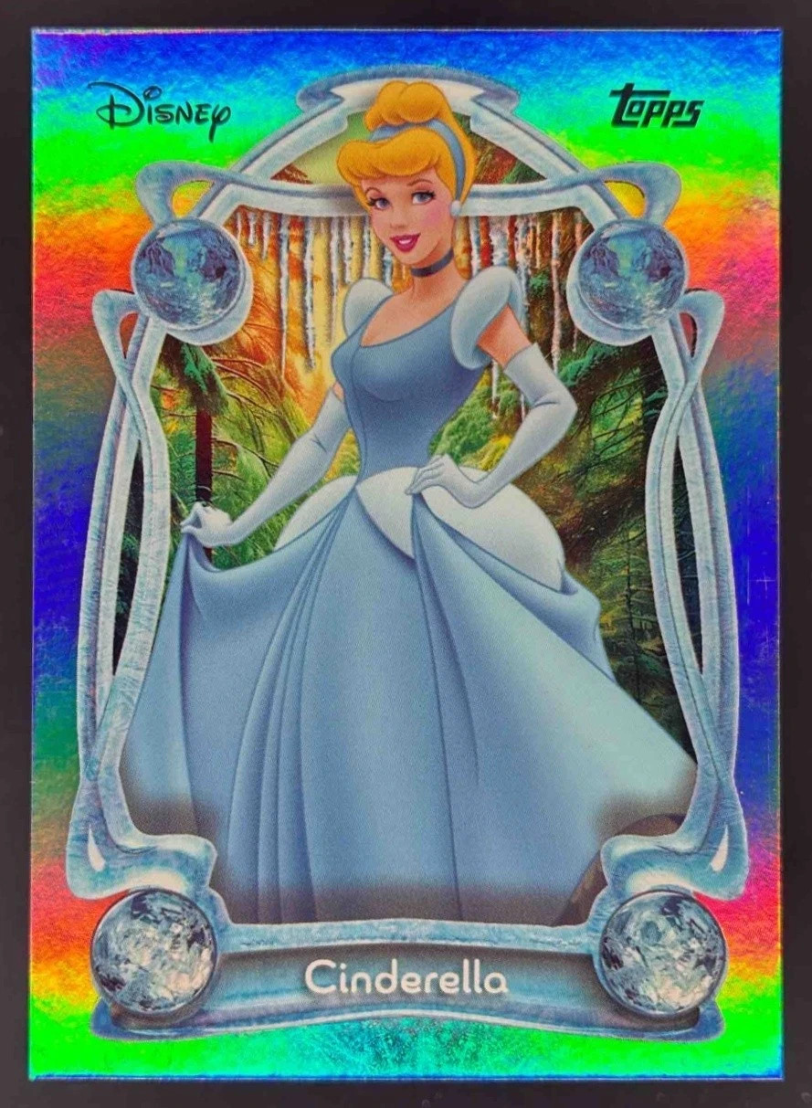 2025 Topps Disney Wonder Tier 1 Foil Parallel #11 Cinderella Disney ...