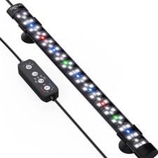 SEAOURA 24/7 Submersible LED Aquarium Light for Plants Fish Tank, 15 Inch