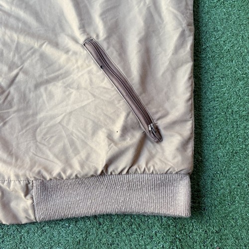 Sz XL- Vintage 80’s L.L. Bean Warm-Up zip jacket men’s tan outdoors lined USA!! - Picture 8 of 16