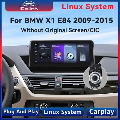 For BMW X1 E84 2009-2015 CIC CarPlay Linux Radio GPS WiFi mit iDrive Autoradio