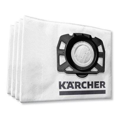 4 Original Kärcher Staubsaugerbeutel für WD 2 Plus S V-15/4/18 Filter