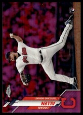 Logan Allen 2020 Topps Chrome #155 Indians Insert ? SEE SCAN! FREE SHIPPING