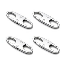 zelin Zipper Clips Anti Theft, 4Pcs Elegant Zinc Alloy Zipper Pull Locks for ...