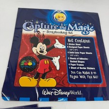 "Disney" Capture The Magic 12x12  Scrapbooking Kit Disneyland Resort New