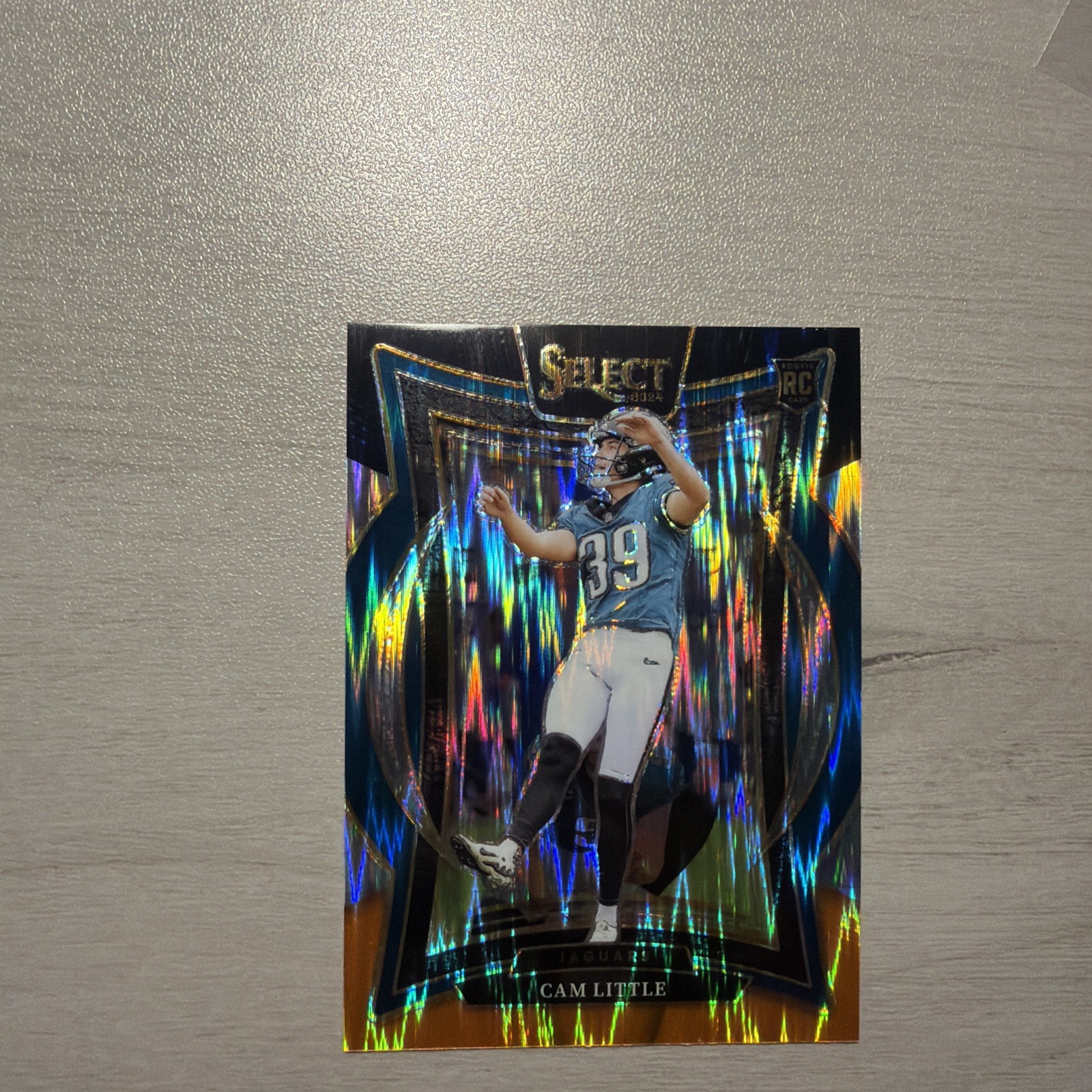 Cam Little Panini Select #49 Black & Gold Shock