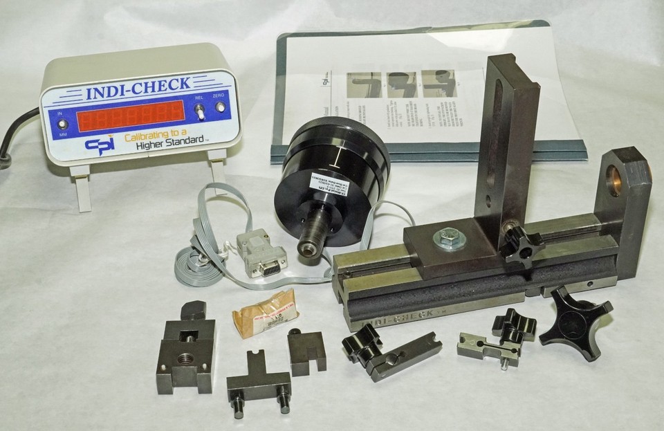 CPI Indi-Check Dial Digital Indicator Calibration System Model 3380R ...