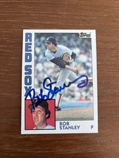 1984 Topps #320 Bob Stanley Autograph P Red Sox…$1.25 Ship