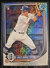 Jace Jung 2025 Bowman Chrome Mojo Mega Box Refractor #59 RC Tigers 