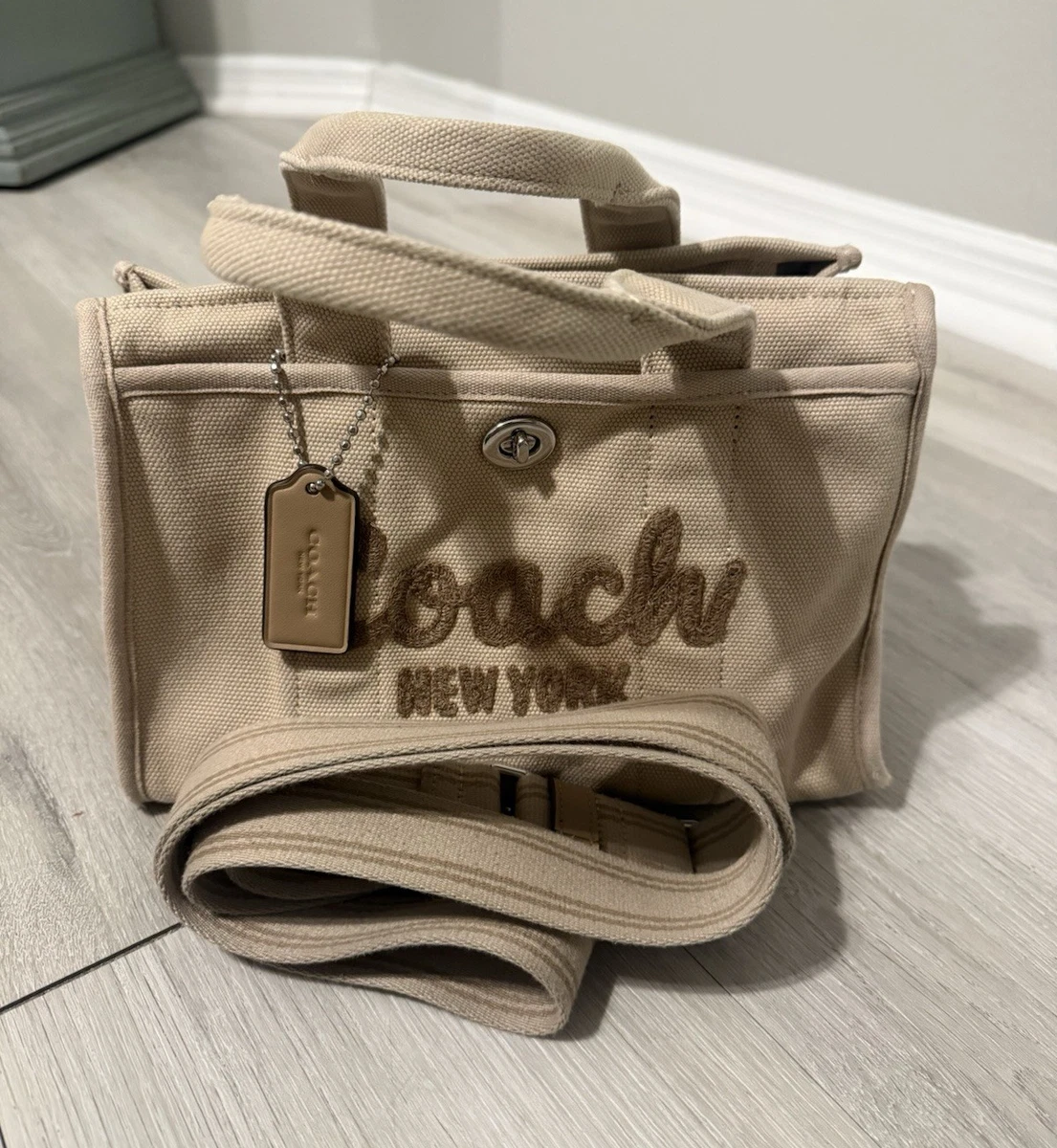 Coach Turn Lock Tote Bags & Handbags for Women for sale | eBay