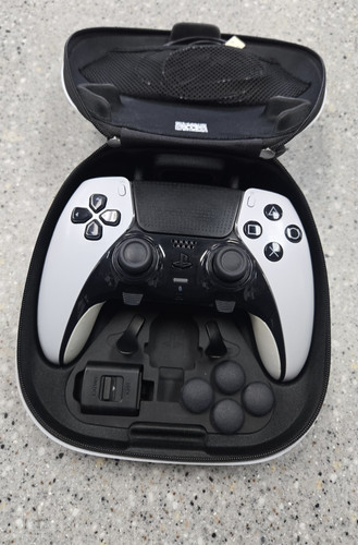 Sony DualSense Edge Wireless Controller Bundle with Case, Thumbsticks