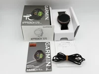 Garmin Approach S70 Premium Golf GPS Watch Black 47mm Amoled Distance Tracker