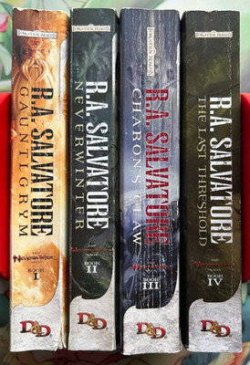 Forgotten Realms The Neverwinter Saga 1-4 R.A. Salvatore Legend Of Drizzt